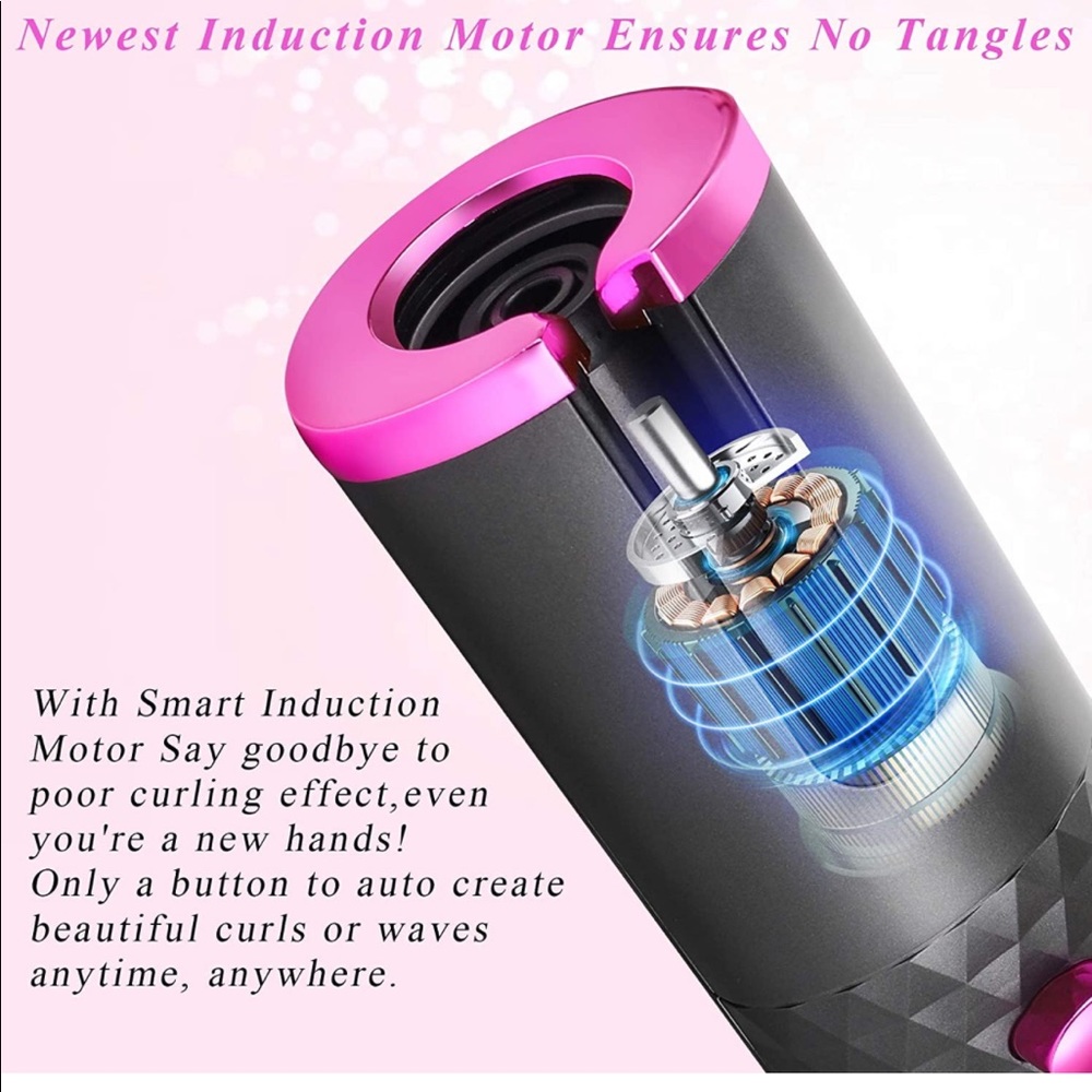 Wireless USB Auto Curler Brand New (Never Used) - Picture 13 of 17